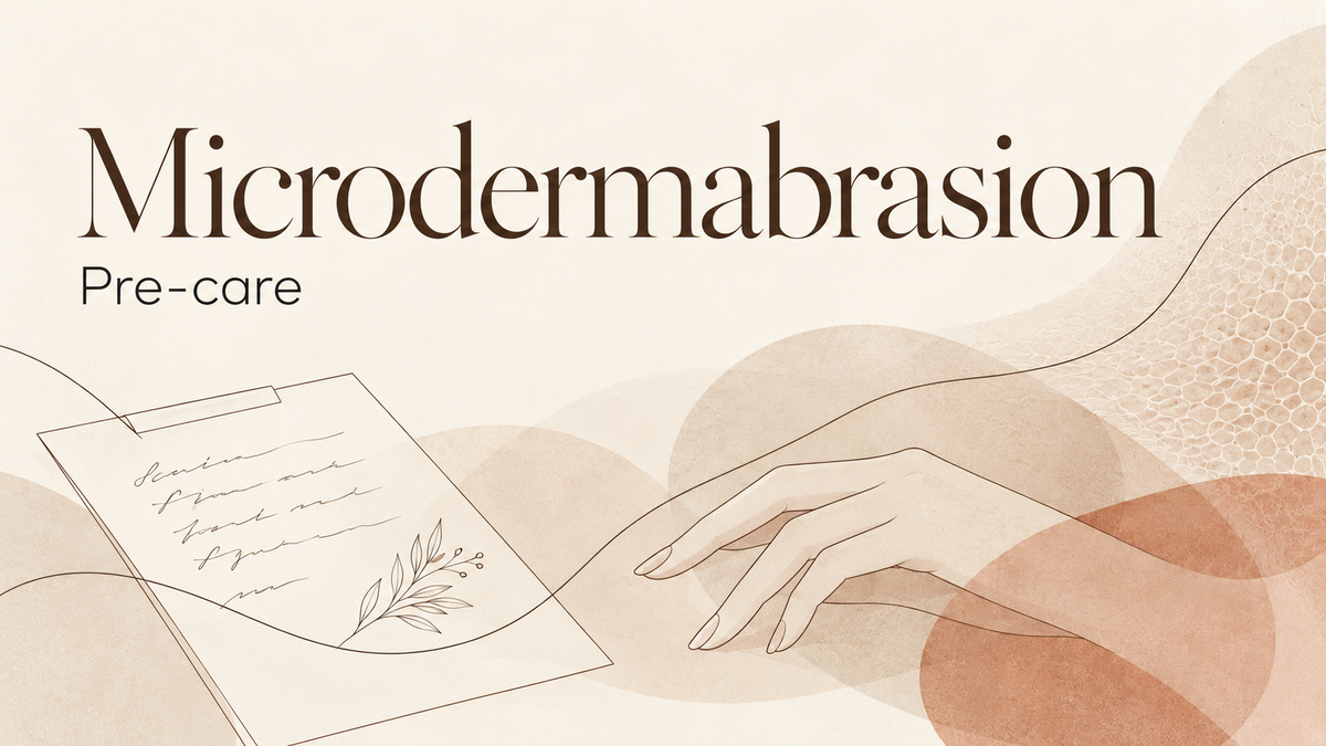 Pre Care For Microdermabrasion