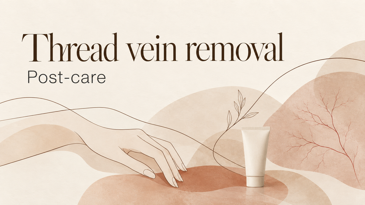 Post Care For Thread Vein Removal