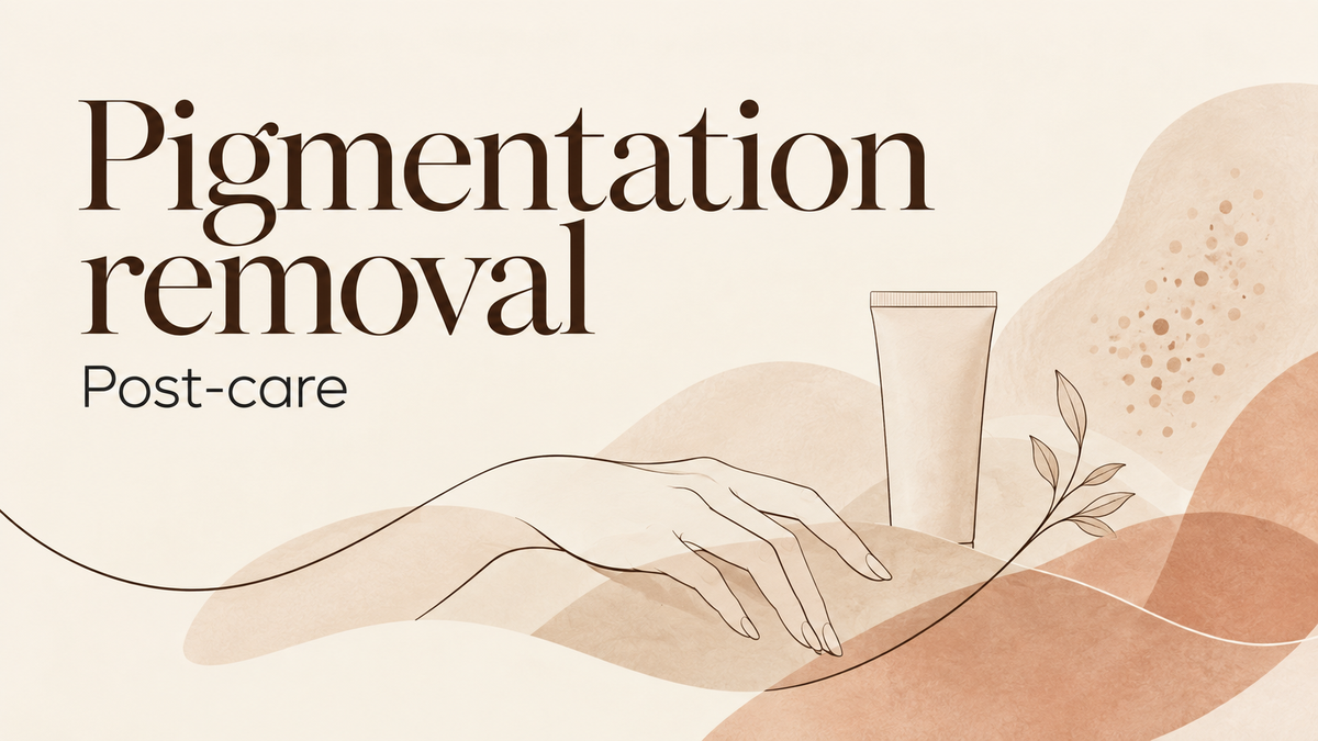 Post Care For Pigmentation Removal