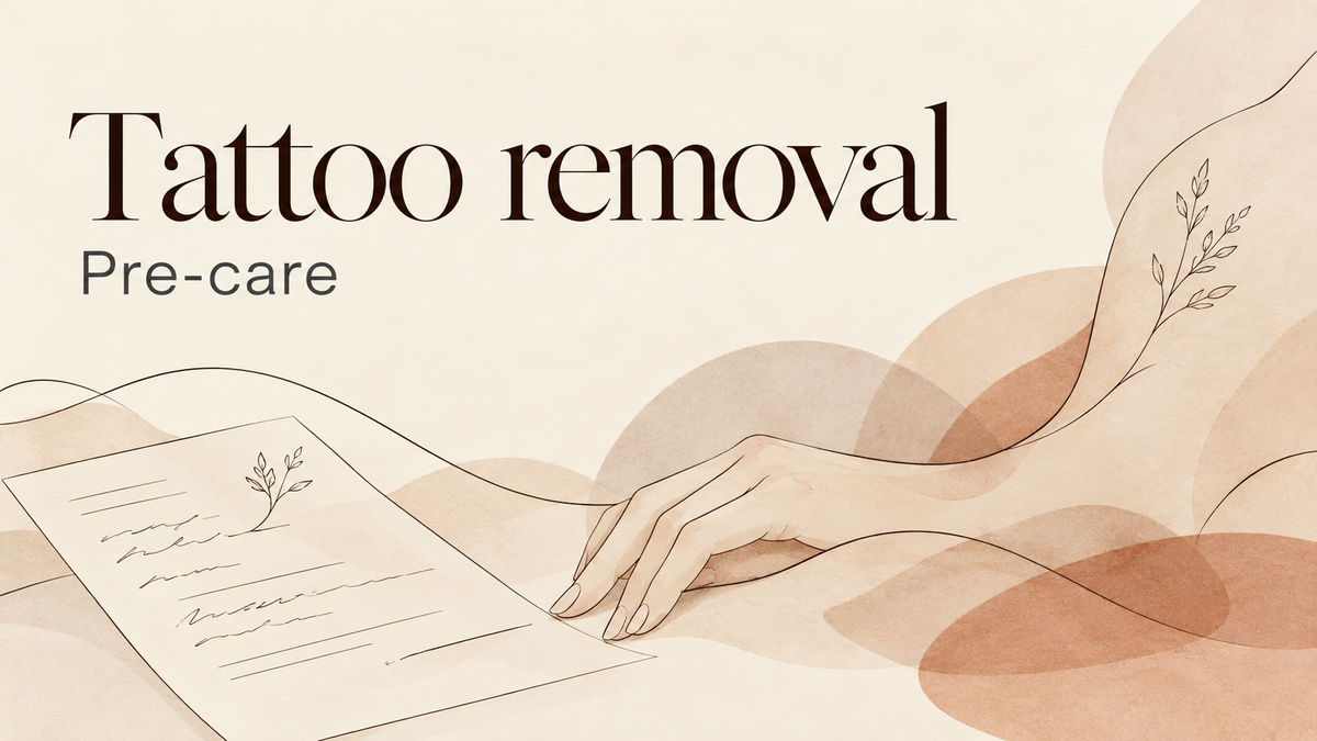 Pre Care For Laser Tattoo Removal